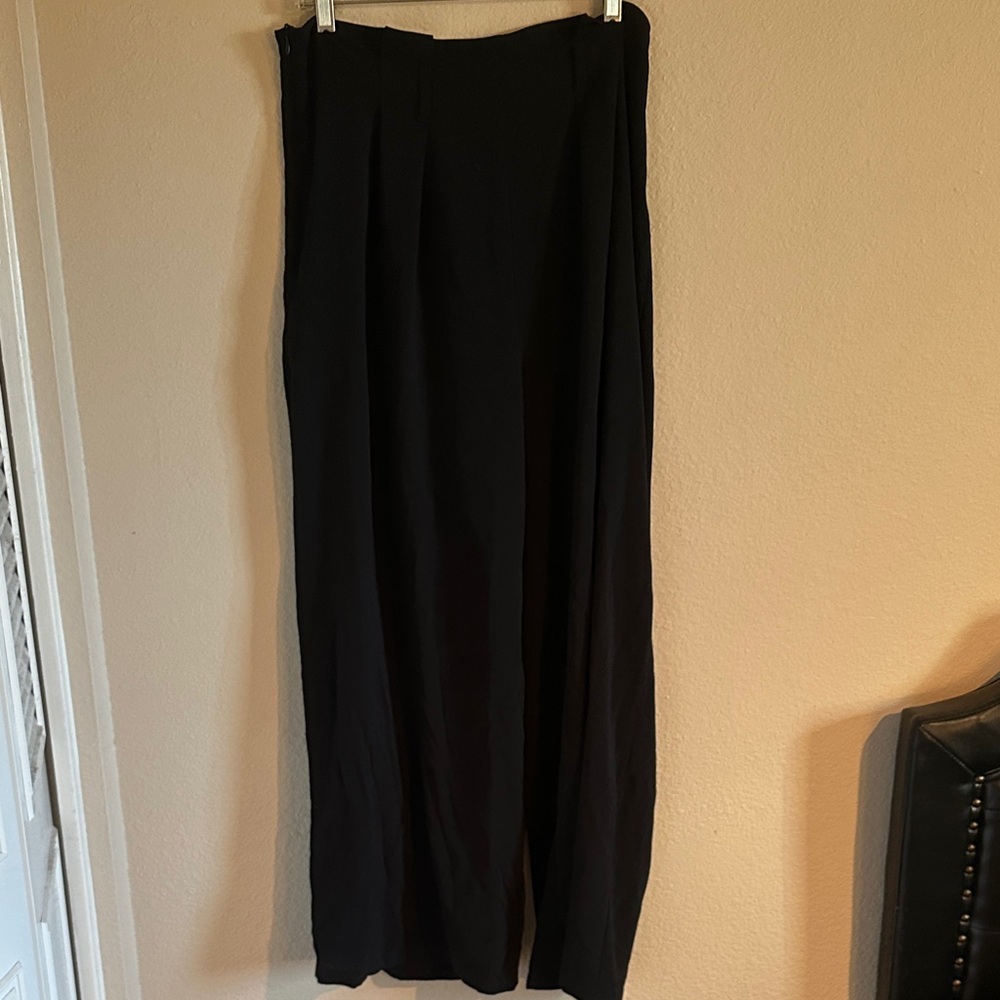 SHEIN Black Wide Leg Pants